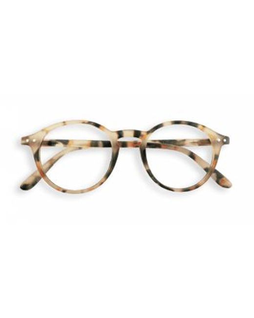 Izipizi Brown Light Tortoise Style D Reading Glasses 1 + for men