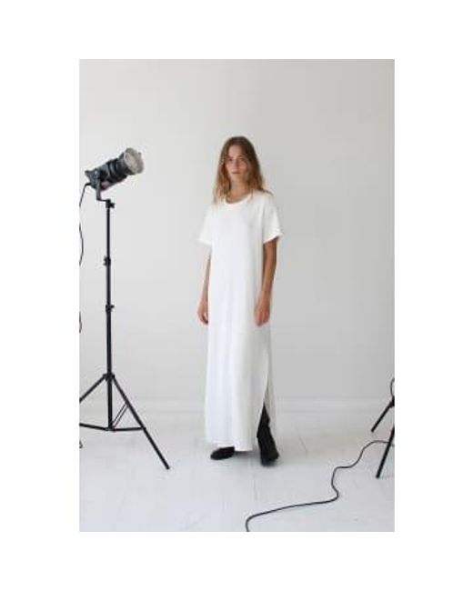 Designers Remix White Bryson tee kleid