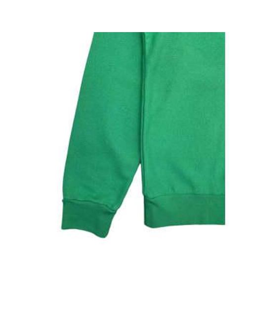 Fresh Green Billie Cotton Sweatshirt for men
