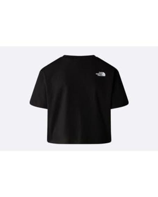 The North Face Black Wmns graphic s/s tee 3 schwarz