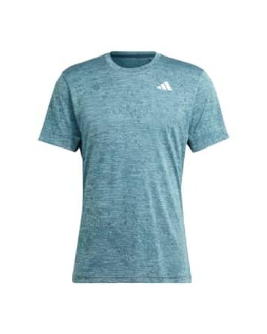 Adidas T-Shirt Freelift Uomo Arctic Night/Light Aqua in Blue für Herren