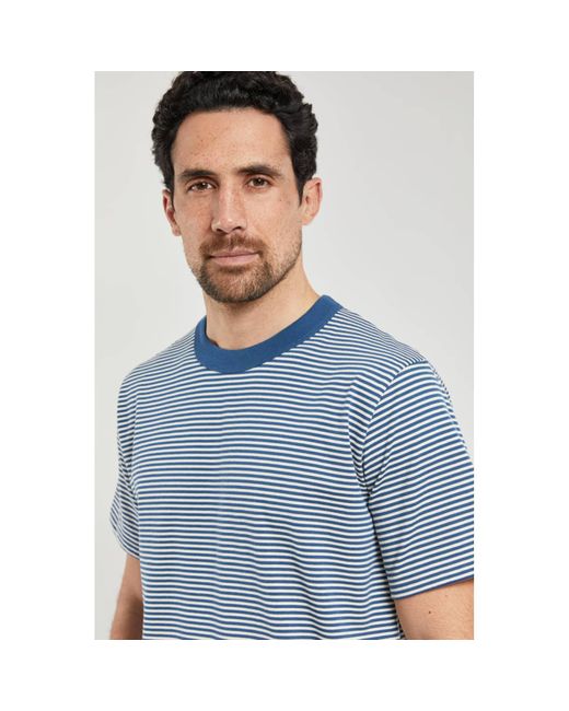 Armor Lux Heritage Stripe T-shirt in Blue for Men | Lyst