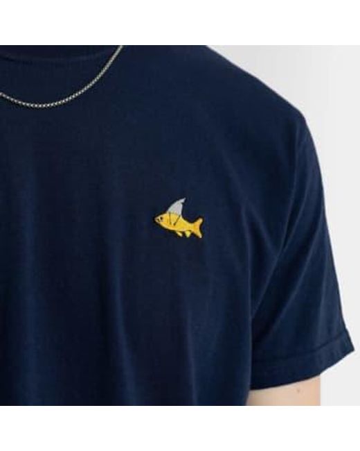 Revolution Marine goldfisch 1318 loose t -shirt in Blue für Herren