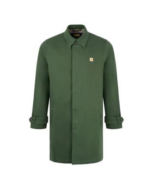 Gabicci Green Houghton Mac Jacket for men