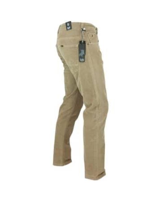 Pantalon sierra en velours côtelé sable foncé Lois pour homme en coloris Natural