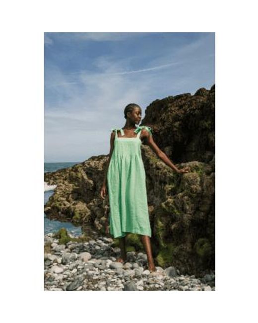 Beaumont Organic Green Aerwyna-may Apple Dress S