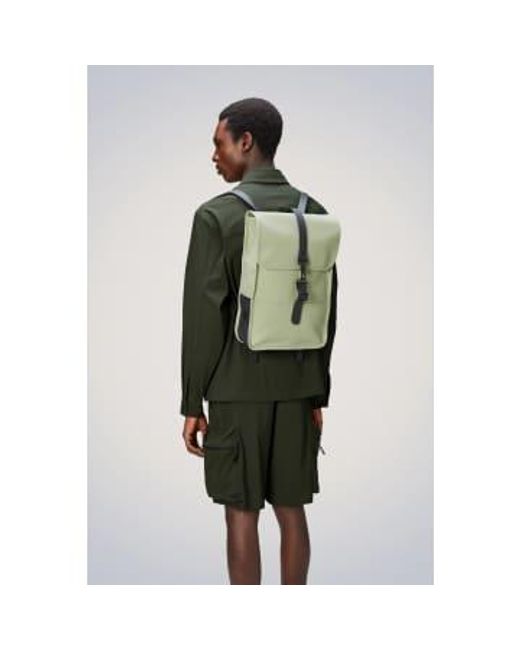 Rains Green Backpack Mini for men