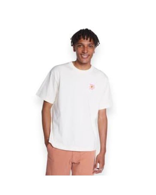 Camiseta marfil primavera Olow de hombre de color White