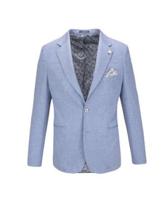 Guide London Blue Modern Cut Jacket 50 Regular for men