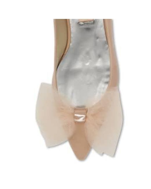 Custommade• Multicolor Annabella Ballerina-Sandalen mit Tüllschleife