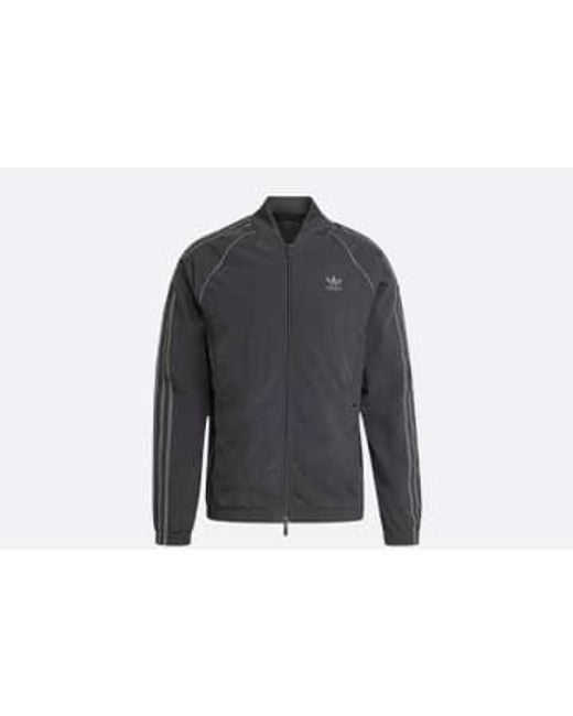 Adidas Gray Sst Track Top L / Negro for men