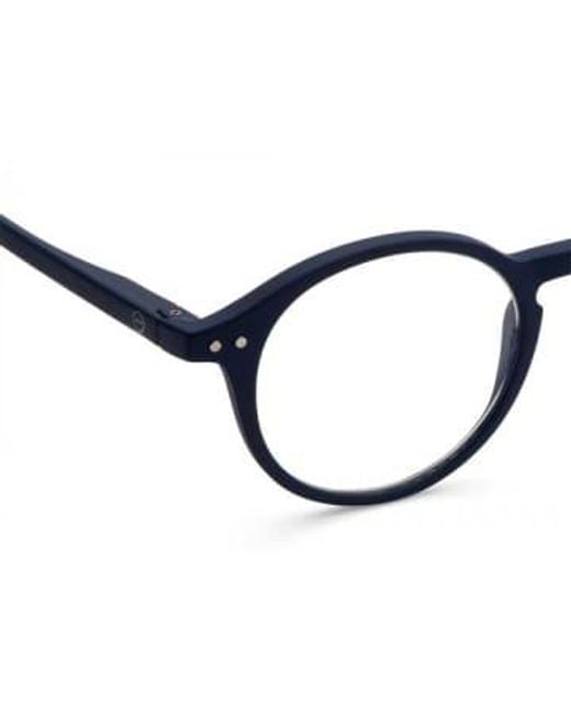 Izipizi Blue #d Reading Glasses Navy +2 for men