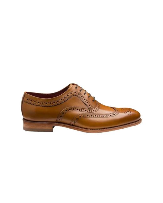 Fearnley Brogue Shoes Tan di Loake in Brown da Uomo