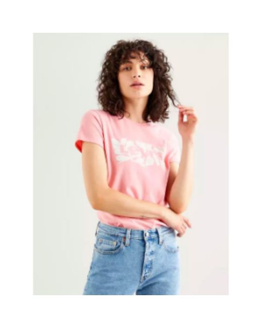 t shirt levis rosa
