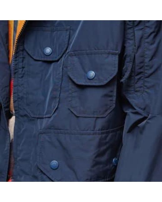 Engineered Garments Blue Atlantic Parka Jacket for men