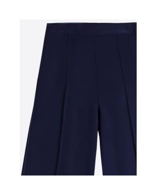 Vilagallo Blue Trouser Beatriz Light Knit