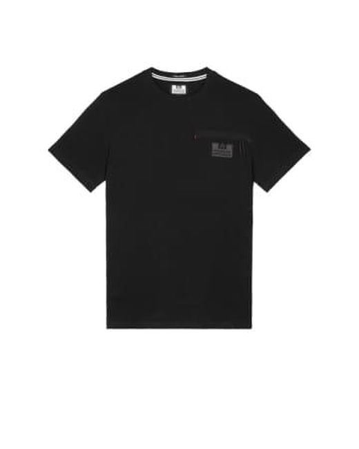 Weekend Offender Black Koekohe Technical T Shirt for men