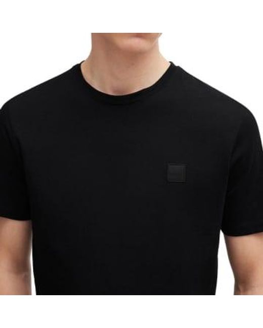 Boss Neues tales t -shirt in Black für Herren