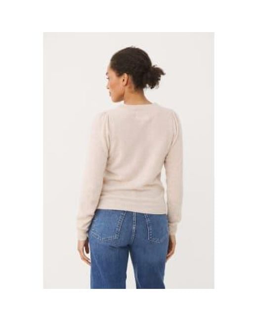 Part Two Natural Evina Cashmere Sweater