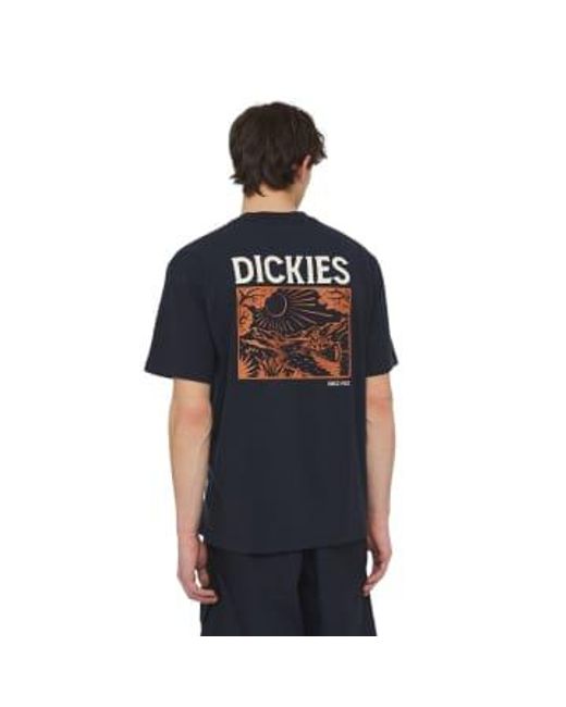 Camiseta patrick springs uomo dark Dickies de hombre de color Blue