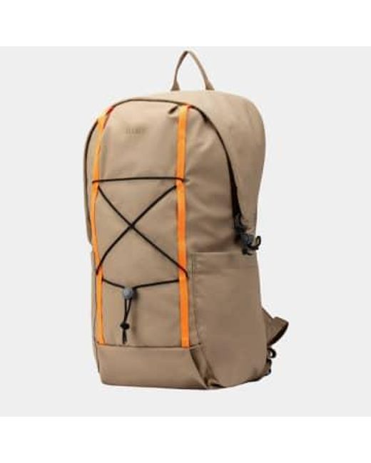 Kiln Hooded Zip Top Backpack 1 di Elliker in Natural da Uomo