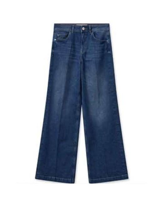 Mos Mosh Blue Dara stina jeans dunkelblau