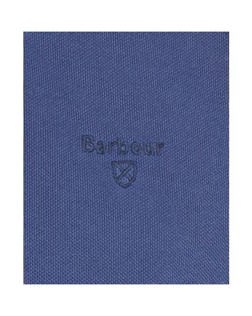 Barbour Washed Sports Polo Navy in Blue für Herren