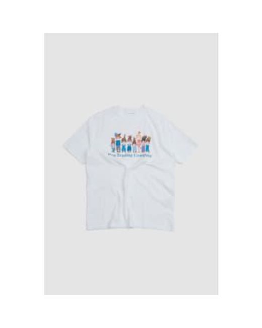Pop Trading Co. White Fiep T-shirt M for men