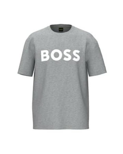 Boss Gray Tee 1 T Large for men