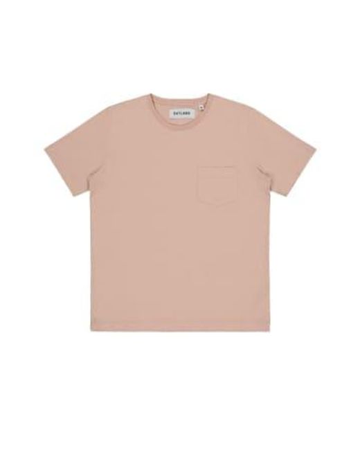 Outland Pink Tee-shirt Welcome Pâle L / for men