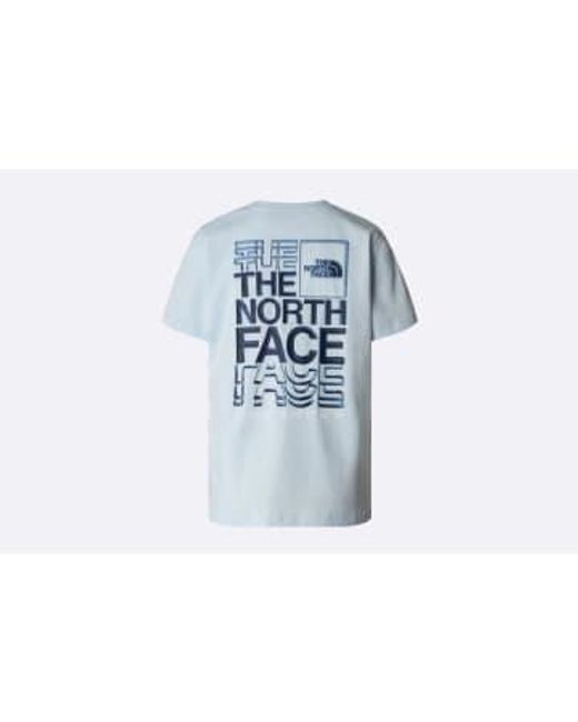 T-shirt coordonnées wmns bleu The North Face en coloris Blue