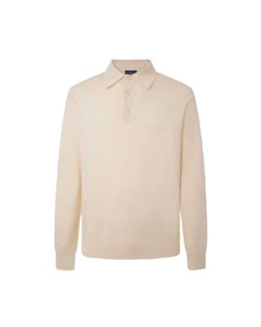 Hackett Natural Polo M / 802 for men