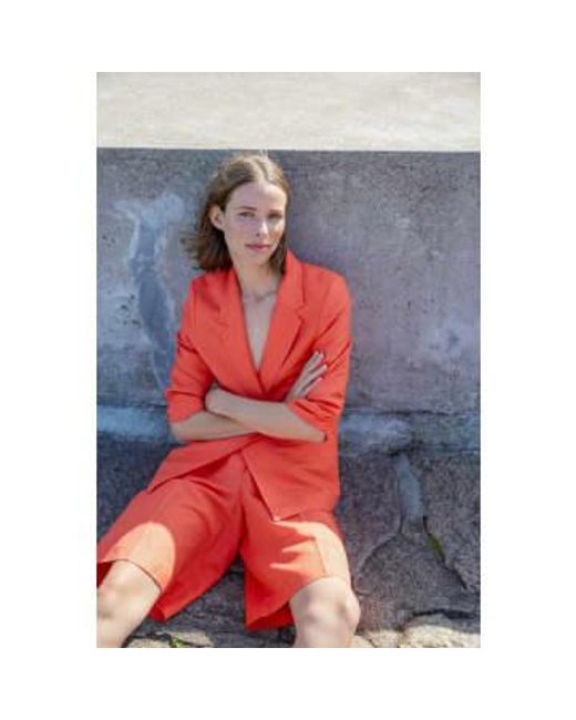 Slmalia shorts Soaked In Luxury de color Red