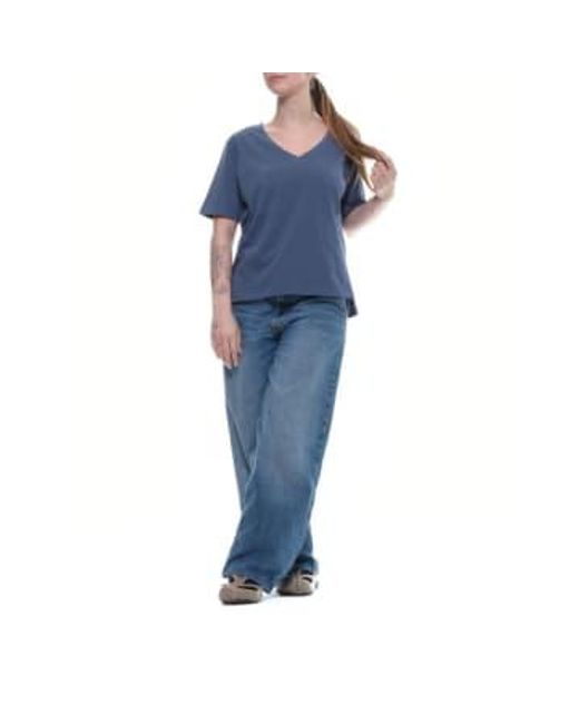 T-shirt la femme D2923TP 557 Aragona en coloris Blue