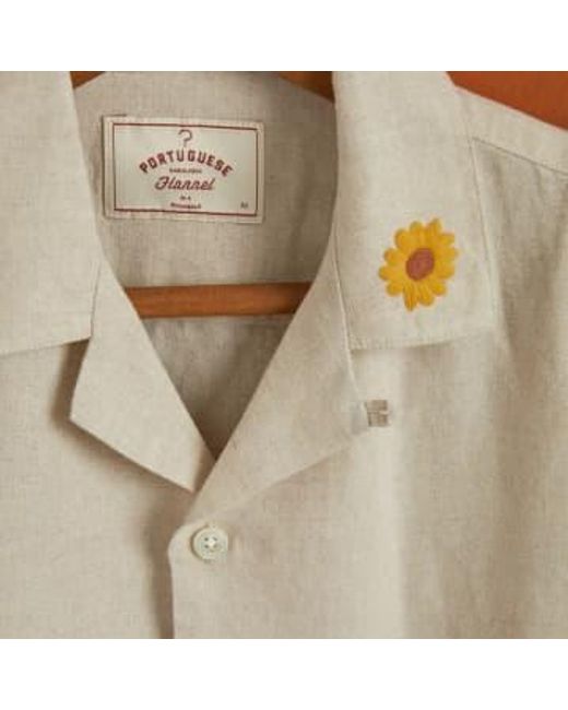 Camisa manga corta primavera 2 Portuguese Flannel de hombre de color Gray