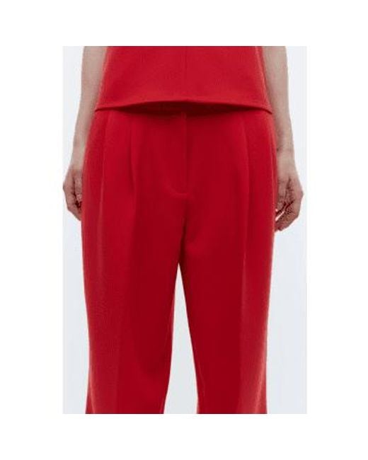 Carter Lollipop Suit Trousers di 2nd Day in Red