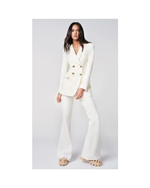 Bootcut Trouser di Smythe in White