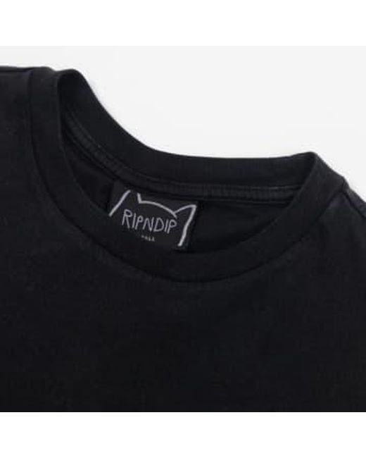 T-shirt poche lord nermal en noir fané RIPNDIP pour homme en coloris Black