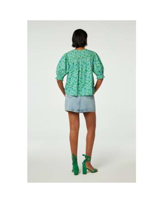 June blouse à manches courtes clueless FABIENNE CHAPOT en coloris Green