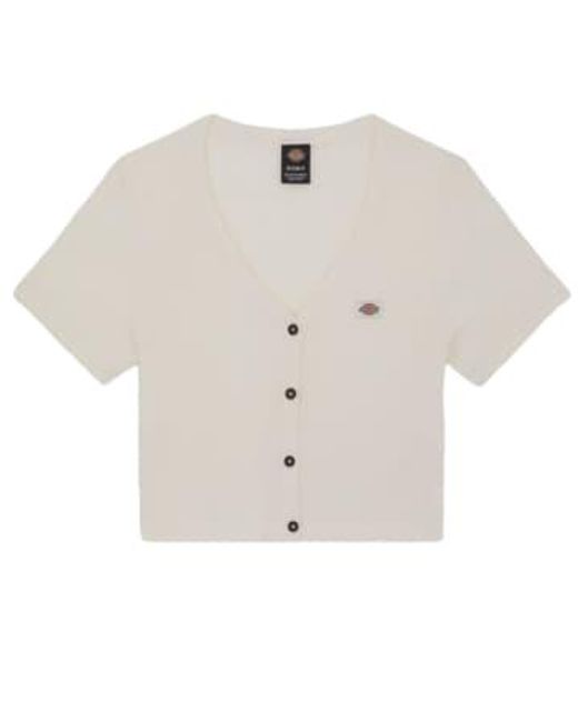 Dickies White Emporia Cloud Shirt S