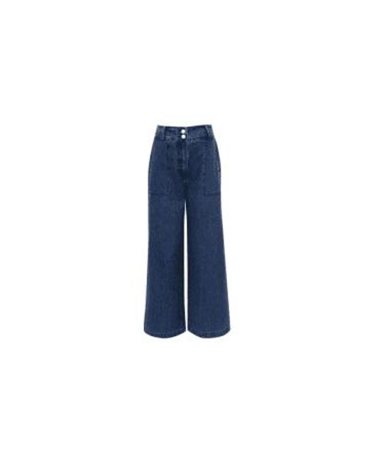 FRNCH Blue Prunella Jeans
