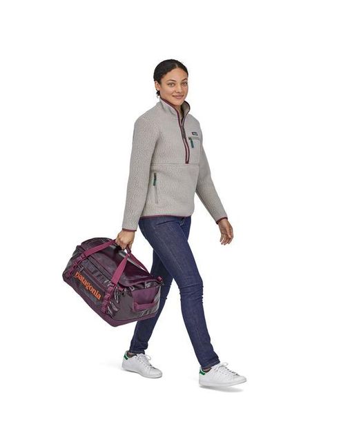 patagonia black hole duffel deep plum