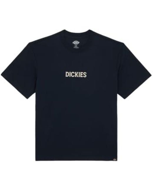 Dickies Blue T-shirt Patrick Springs Uomo Dark Navy M for men