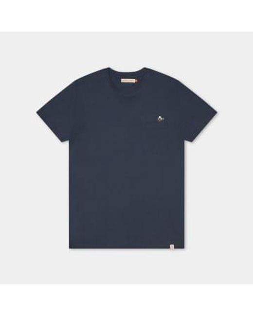 Revolution Blue 1365 Flo Regular T Shirt for men