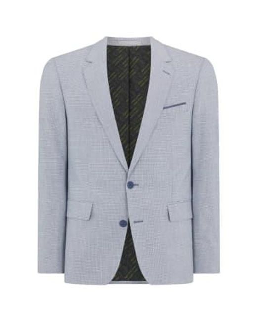 Remus Uomo Gray Matteo Check Suit Jacket for men