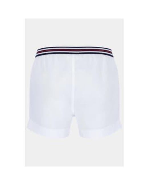 Hightide 4 Terry Pocket Shorts Navy di Fila in White da Uomo