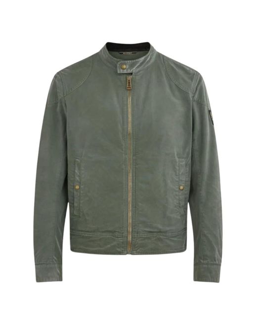Belstaff Green Vintage Dye Kelland Jacket