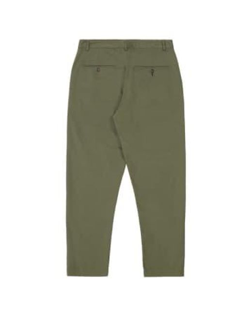 Universal Works Green Military Chino for men