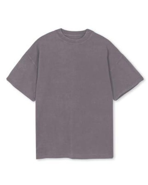 WINDOW DRESSING THE SOUL Gray Wdts Heavyweight T-shirt Pigment Oversized Tee S for men