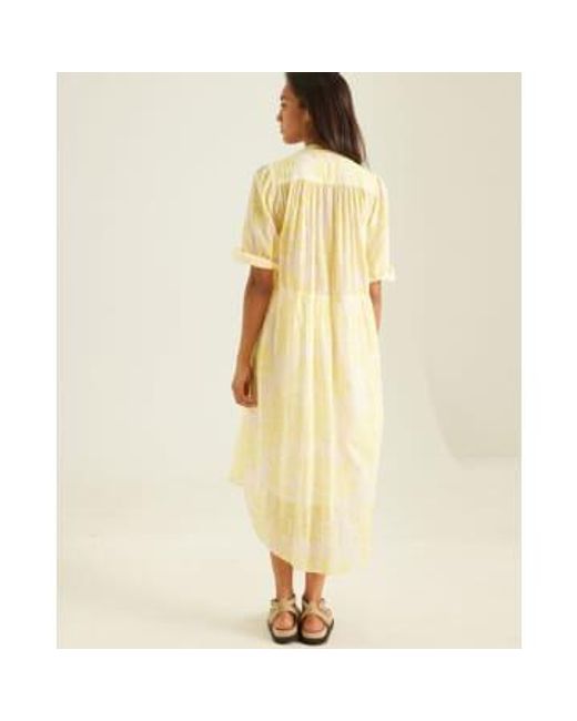 Tinsels Yellow Xaffe Dress